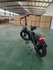Vélo électrique pliable de haute qualité <span class=keywords><strong>Aimos</strong></span> Factory, 48V 500W, 7 vitesses, pneus larges, vélo électrique pliable pour adultes - Product Image 6