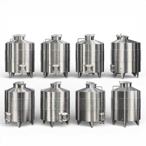 Réservoir de fermentation portable en acier inoxydable pour vin, de qualité alimentaire, longue durée de vie, type IBC carré - Product Image 4