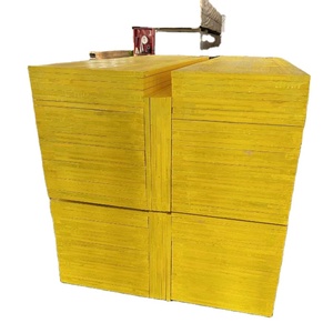 Panneaux <span class=keywords><strong>de</strong></span> contreplaqué plaqués film jaune à trois couches pour <span class=keywords><strong>coffrage</strong></span> - Product Image 5