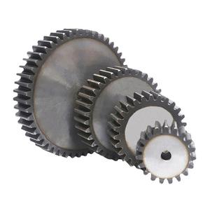 Engrenage de précision en acier 45, surface trempée et noircie, pour transmission industrielle, taille personnalisable - Product Image 3