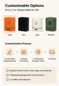 Caja de Regalo Ecológica de Cartón Rígido con Tapa Extraíble, Impresión de Etiquetas Personalizadas para Cosméticos, Electrónicos, Regalos Corporativos - Product Image 4