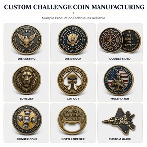 Monedas Conmemorativas de Desafío Personalizadas con Logotipo, <span class=keywords><strong>Color</strong></span> de Enamelado Duro, para Reconocimiento de Asociaciones, Pedidos al por Mayor - Product Image 2