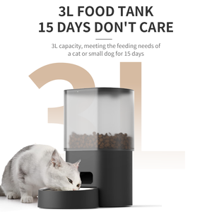 Fábrica <span class=keywords><strong>Pet</strong></span> Supply 2 em 1 Inteligente Cat Dog Alimentador e Fonte De Água WIFI Controle Remoto Timing Automático <span class=keywords><strong>Pet</strong></span> Alimentador Dispenser - Product Image 6