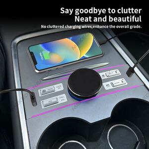 Navifly Contrôle de la climatisation Réglage du siège passager Verrouillage <span class=keywords><strong>enfant</strong></span> Miroir Panneau pliant commutation lumineuse <span class=keywords><strong>pour</strong></span> voitures Teslal - Product Image 3