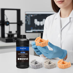 Resina per Stampante 3D ad Alta Risoluzione per Modelli Temporanei di Igiene Orale Multiuso, Biocompatibile, per Denti e Protesi Dentali - Product Image 1