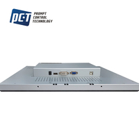 Monitor Táctil Industrial de Marco Abierto Capacitivo PCAP de 19 Pulgadas 4:3, Plano Real con Bisel de Plástico