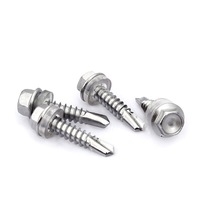 Vis auto-perceuses puissantes DIN 7504 en acier inoxydable au carbone à pénétration pour acier de gros calibre et substrats durs