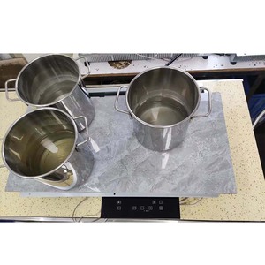 Nueva Cocina de Inducción de 3 Quemadores, Cerámica, 9 Niveles, Bloqueo para Niños, Carcasa de Acero Inoxidable Integrada, Eficiencia Energética, para Cocina Doméstica - Product Image 4