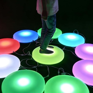 Piste de danse interactive à LED matricielle, sensible à la pression, jouet interactif pour salle de jeux, IP65, contrôle DMX512, 16 couleurs, jardin, boîte de nuit - Product Image 3
