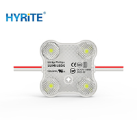 Module LED carré étanche haute puissance Hyrite, dimmable, Lumileds 2835, IP68, DC12V, garantie 7 ans, pour grands canaux lumineux profonds