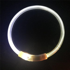 Venta al por mayor Luminous PVC <span class=keywords><strong>Led</strong></span> Light <span class=keywords><strong>Dog</strong></span> <span class=keywords><strong>Collar</strong></span> Usb Recargable Seguridad para Todas las razas de perros - Product Image 6