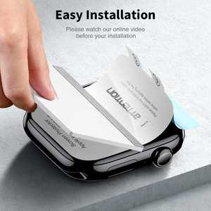 ฟิล์มกันรอยหน้าจอ OEM สำหรับนาฬิกาซีรีส์ 11/12 ขนาด 42 มม. 46 มม. แบบใส ฟิล์มไฮโดรเจลซ่อมแซมตัวเองได้ ฟิล์ม TPU นิ่ม ไม่มีฟองอากาศ ติดตั้งง่าย - Product Image 5