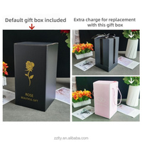 Ornamen Kubah Kaca Bunga Matahari Grosir, Lilin Sabun Bunga Awet, Lampu Tidur, Hadiah untuk Hari Ibu, Natal, Thanksgiving, dan Hari-Hari Spesial Lainnya
