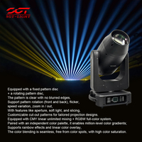 Projecteur LED RVBW 400W à haute luminosité 3-en-1 (Beam/Spot/Wash) avec angle de faisceau 2-11° et scan 540/270° pour discothèques