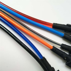 สายรัดข้อเท้าสำหรับกระดานโต้คลื่น Yep Surf ขนาด 12 ฟุต 7 มม. สีน้ำเงิน พร้อมสายแบบขดและปลอกข้อเท้าแบบมีแผ่นรอง - Product Image 2