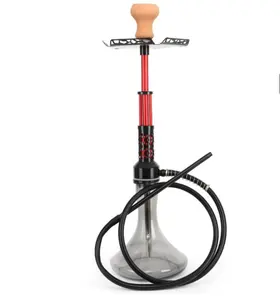 Lớn Shisha 25inch nhôm sheesha chicha Phụ Kiện Màu Glass Poker TRIM hookah cho thuốc lá hương vị