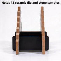 Présentoir sur mesure pour matériaux de construction : dalles de marbre, quartz, pierre, carreaux de céramique, et supports en bois pour sols, murs et toitures