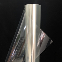 Rouleaux et feuilles de film PET transparent éco-solvant de 75 microns, film d'impression numérique transparent pour autocollants de fenêtre et décalcomanies sur verre
