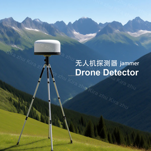 Aleación de aluminio de banda completa Drone Defender 400mm * 600mm * 400mm Tiempo de respuesta 2s Rango de detección 4Km 24h IP66 300MHz ~ 6000MHz RF - Product Image 2