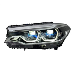 ชุดไฟหน้า LED 12V รุ่นใหม่ประสิทธิภาพสูง ดีไซน์แข็งแรงทนทาน สองสี สำหรับรถยนต์ซีรีส์ 5 ปี 2018-2020 G30 G38 ดีไซน์สองสี - Product Image 1