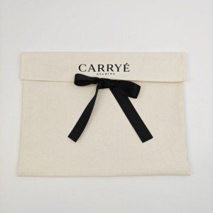 Vente directe usine – Pochette en coton personnalisable avec logo, idéale pour le rangement de bijoux (boucles d'oreilles, colliers) – Vente en gros - Product Image 3
