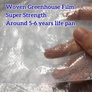 Film de serre tissé renforcé <span class=keywords><strong>200</strong></span> <span class=keywords><strong>microns</strong></span>, bâche polyéthylène robuste et imperméable pour la protection des vergers et des plantes - Product Image 2
