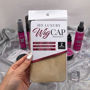 Private Label pizzo parrucca installare Kit parrucca colla fusion Spray Anti crespo riparazione <span class=keywords><strong>capelli</strong></span> lasciare in balsamo Spray HD parrucca cappuccio - Product Image 1