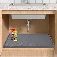 17.8*15.8 Inch Silicone Foldable Roll-up Kitchen Dish Drying Mat