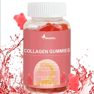 Коллагеновые жевательные конфеты для красоты кожи, под собственной торговой маркой, с витамином С, веганские - Product Image 1