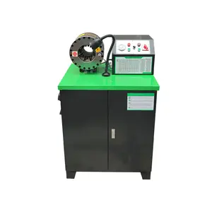 Energy-Efficient Mini Hydraulic Hose Crimping Machine New Gearbox Motor Engine Pipe Pressing Reducing Shrinkage Manufacturing