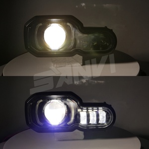 DOT E24 Adventure F650GS F700GS F800GS Motorcycle Headlight With DRL Bi <b>Led</b> Projector Headlight - Product Image 4