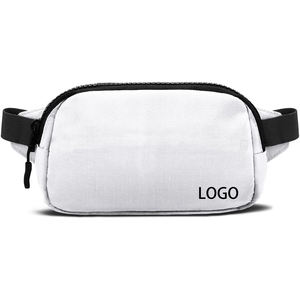 Riñonera con logotipo personalizado 2L grande negra Lu9B11S Athletica riñonera cruzada en todas partes - Product Image 2