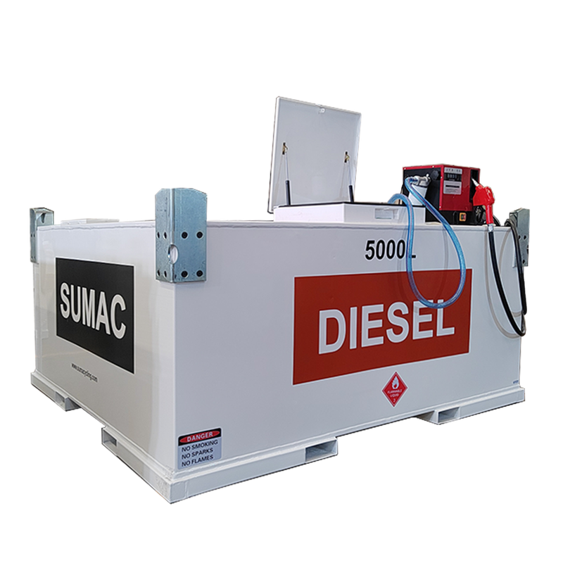 Portable 5000L Sumac Mobile Carbon Steel
