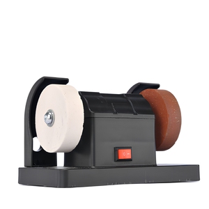 Aiguiseur de couteaux, petit meuleur de table avec deux meules, petite machine de polissage électrique domestique à vitesse variable - Product Image 5