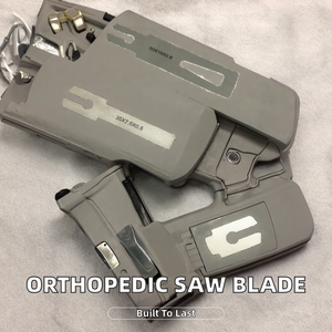 ใบเลื่อยสั่นแบบแมนนวลขนาดเล็กสำหรับงานศัลยกรรมกระดูกและข้อ ยี่ห้อ Bojin Tool โดย Ortho Genix ได้รับการรับรองมาตรฐาน CE ระดับ I - Product Image 2