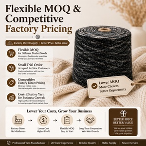 Fil texturé effet peinture à l'huile 3D 1/8.8NM, fil fantaisie mélangé à <span class=keywords><strong>grosse</strong></span> boucles pour manteau, robe, couverture, <span class=keywords><strong>tapis</strong></span> tricotés artistiquement - Product Image 6