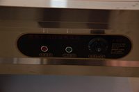 Congélateur à porte coulissante en acier inoxydable pour cuisine professionnelle