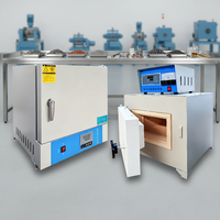 Horno de Laboratorio de Alta Temperatura 1000-1600 ℃   Horno de Mufla para Preparación de Muestras y Tratamiento Térmico para Laboratorios de Minería y Metalurgia