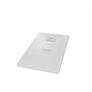 Base de Ducha SMC Rectangular de 35.4x27.6 Pulgadas con Drenaje Central, Lista para Azulejos, Diseño Minimalista - Product Image 1