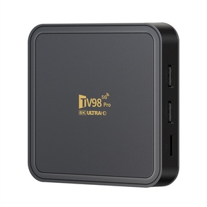 TV98โปรกล่องรับสัญญาณทีวีแอนดรอยด์4K 2 + 8GB H313พร้อมโปรเซสเซอร์สี่คอร์ - Product Image 1