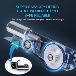 Opérateur de porte automatique <span class=keywords><strong>HH350</strong></span>, système d'entraînement pour porte coulissante commerciale - Product Image 3