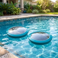 Chlorinateur solaire professionnel ONOSI ONS-SI03 pour piscine avec matériaux en acier inoxydable, ABS et PVC pour le nettoyage de l'eau salée