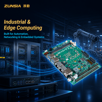 Carte mère industrielle 3,5 pouces intégrée Wildcat Lake DDR5 M.2 2280 PCIe 4.0 double LAN 2,5G 6 ports COM DC 9-36V