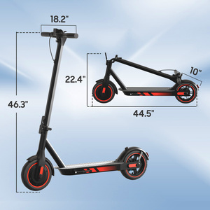 Stock UE, États-Unis, Royaume-Uni, produit le plus vendu, scooters électriques puissants à longue portée de 500 W, pneus de 10 pouces, scooter électrique pliable pour adultes - Product Image 5