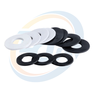 Nhỏ màu đen tùy chỉnh Vòng cao su sản phẩm EPDM SBR Silicone FKM đúc cắt khuôn máy giặt NBR Gasket - Product Image 2
