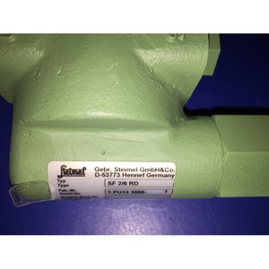 Steimel Hydraulic Gear <b>Pump</b> SF 2/6 RD 1 Stage Rotary Cast Iron Germany - Product Image 1