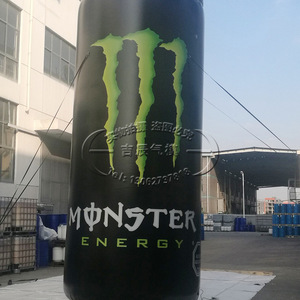 Monster Energy <b>Inflatable</b> Model 6-8 Ft Outdoor Advertising Display Double Stitched Digital Printing Water Resistant - Product Image 1