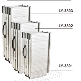 Rampa de aluminio portátil al por mayor de fábrica <span class=keywords><strong>para</strong></span> deshabilitar la rampa plegable de carga de silla de ruedas con asa - Product Image 2