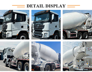 Camión Mezclador de Concreto SHACMAN X3000 8x4, 12 CBM, 350 HP, Diésel, Volante a la Izquierda/Derecha, Mezclador de Cemento - Product Image 3