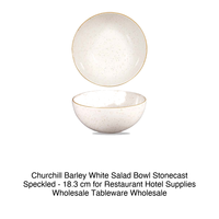 Bol à salade Barley White 18,3 cm Churchill Stonecast Speckled -6Swhsndbl